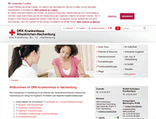 Tablet Screenshot of drk-kh-hachenburg.de